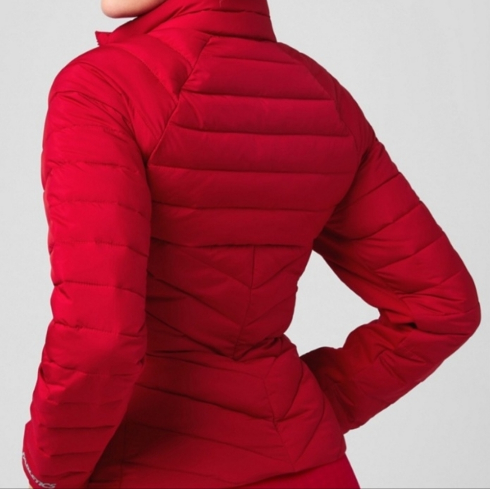 Fabletics Red Women's Jacket - Picture 2 of 2